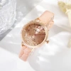 wish AliExpress Foreign Trade new women's watches, flowing sand and water diamond watches, women's watch factory direct sales in stock Specification image
